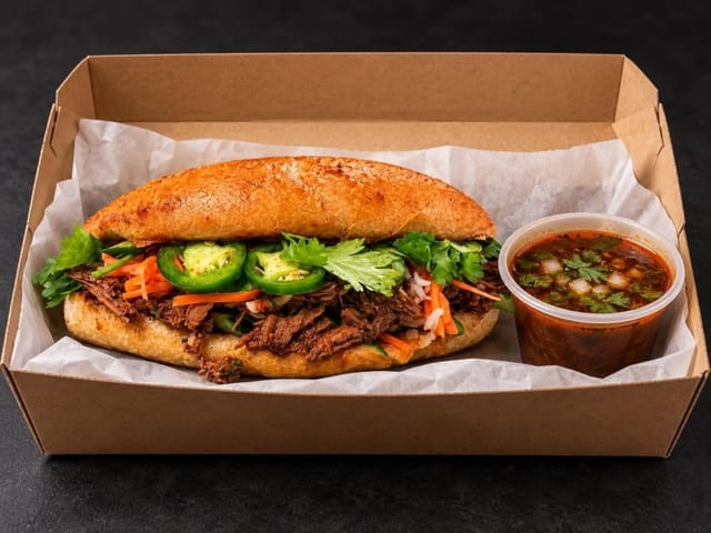 Birria Banh Mi.
