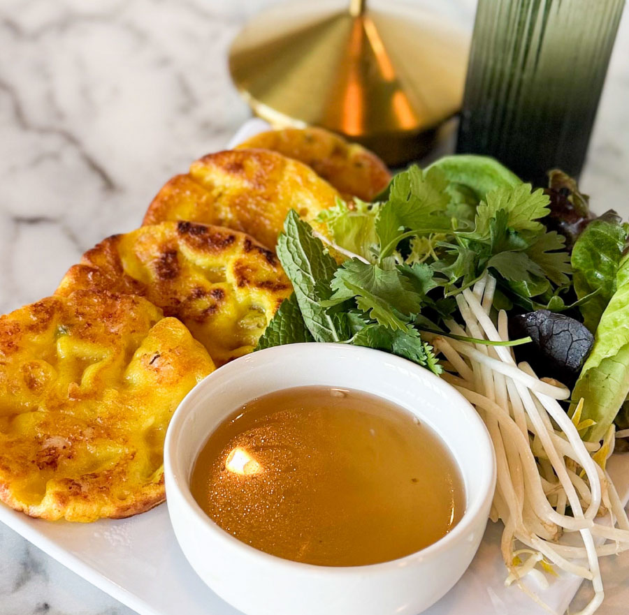 Banh xeo at Rollup Mke, Bay View restaurant
